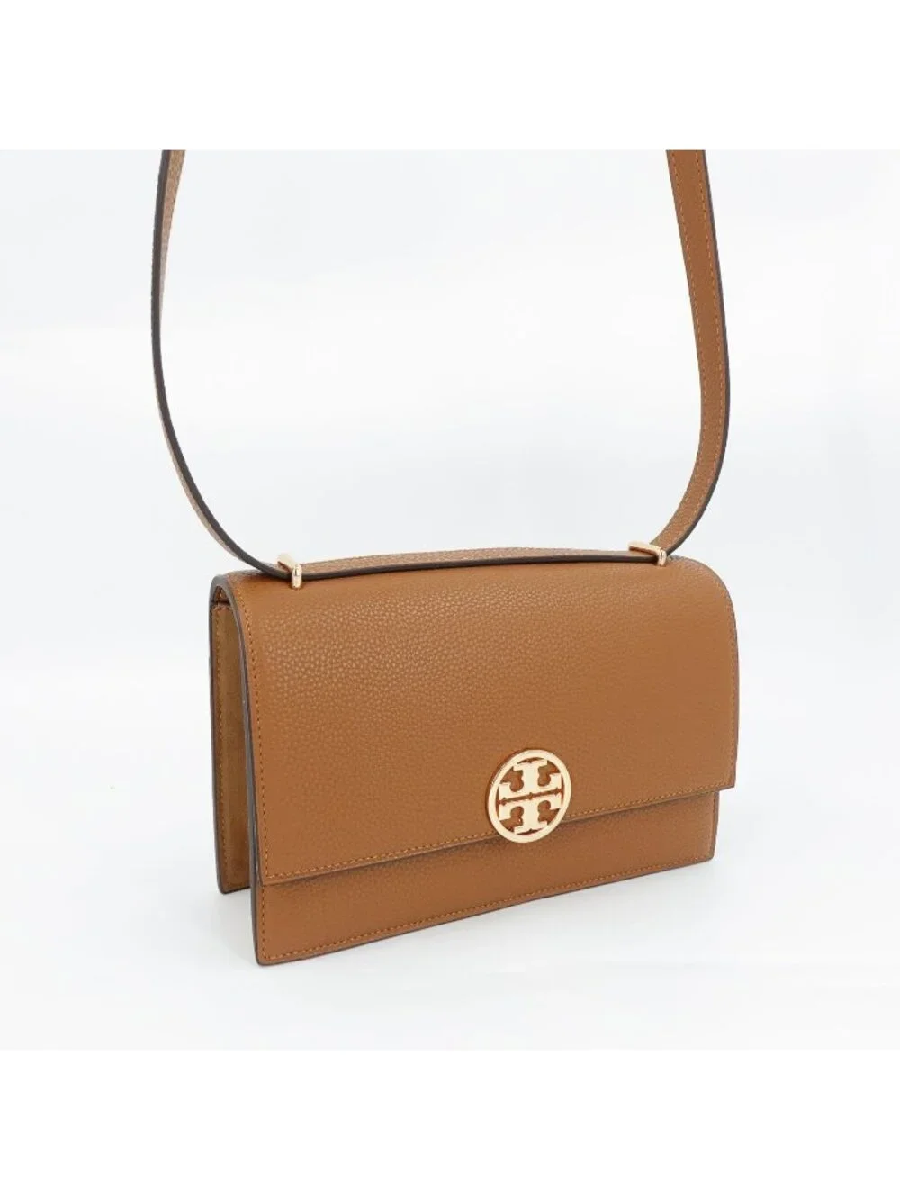 Tory Burch Miller Shoulder Bag Tiger's Eye Brown OS